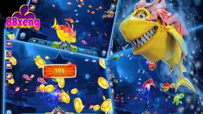 Chọn vũ khí Bắn Cá Ăn Xu phù hợp để săn cá hiệu quả