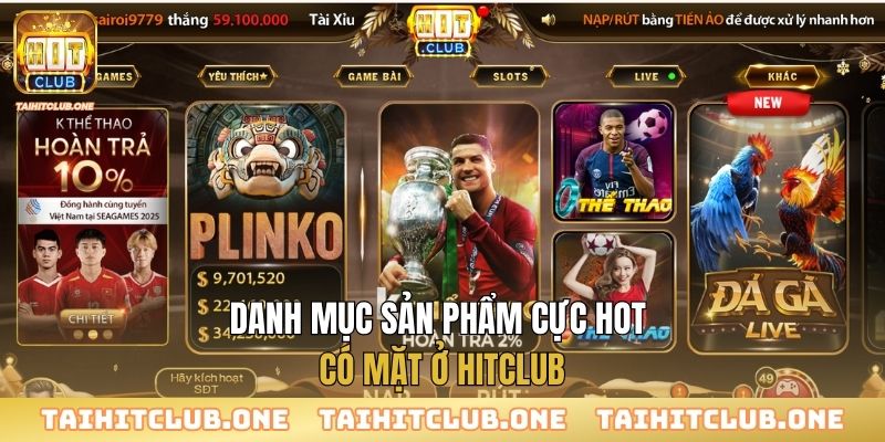 Trang Chủ Danh mục sản phẩm cực hot có mặt ở Hitclub