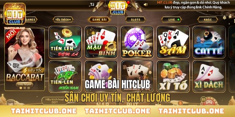 Game Bài Game bài Hitclub - Sân chơi uy tín, chất lượng